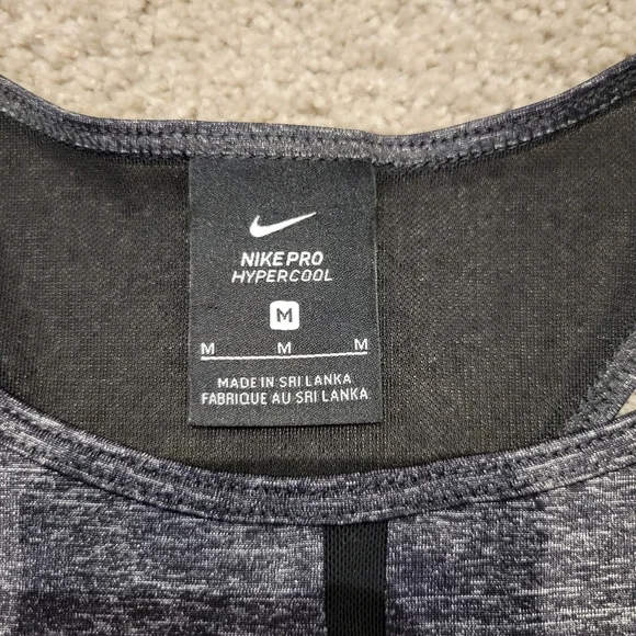 Nike Pro Hypercool Mesh Racerback Cropped Tank Top - Picture 6 of 11